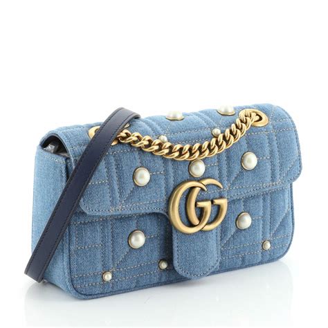 Gucci world in blue gg